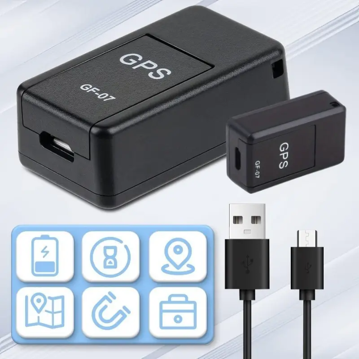 Mini localizador GPS con imán - Batería 2800 mAh + IPX5 resistente al agua
