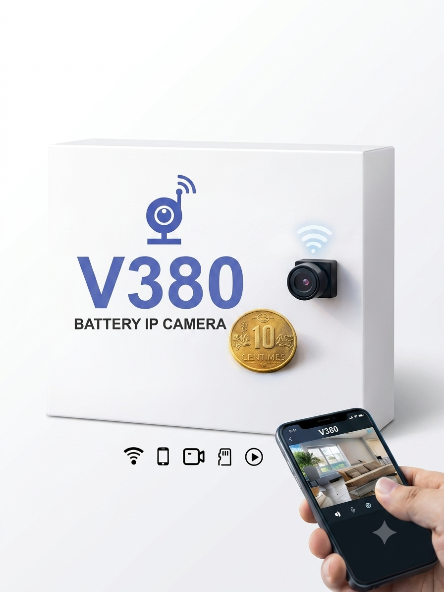 Mini Cámara FULL HD — Más Pequeña Que Una Moneda de S/0.10