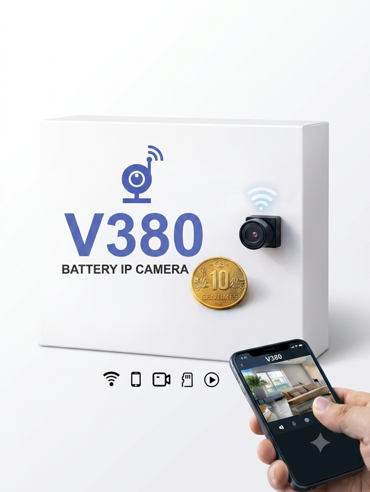 Mini Cámara FULL HD — Más Pequeña Que Una Moneda de S/0.10