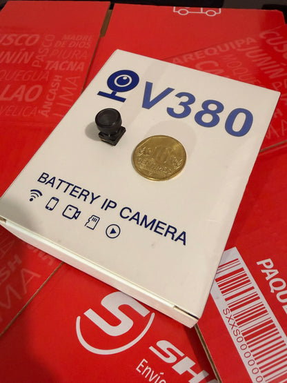 Mini Cámara FULL HD — Más Pequeña Que Una Moneda de S/0.10