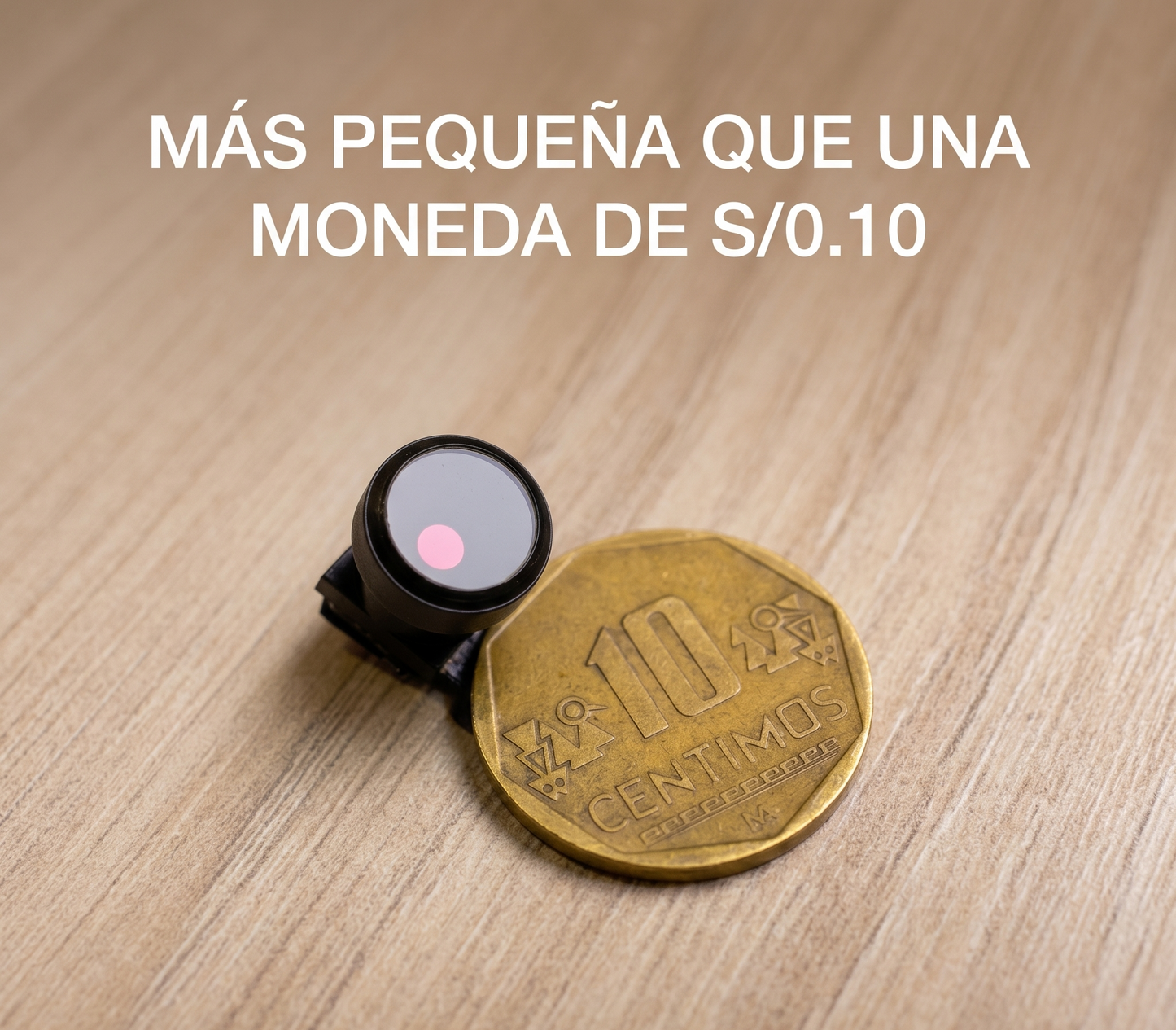 Mini Cámara Espía FULL HD — Más Pequeña Que Una Moneda de S/0.10