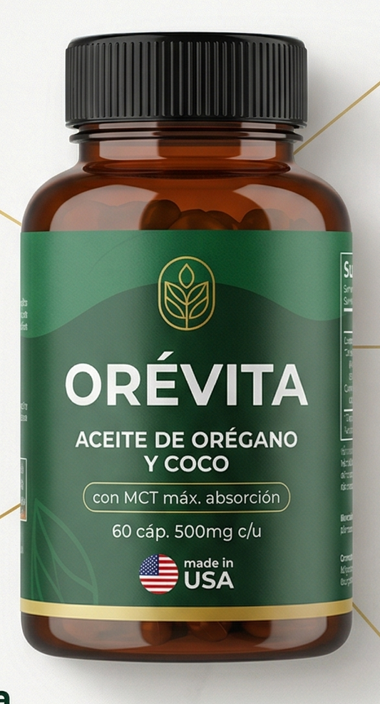 ACEITE DE OREGANO Y COCO